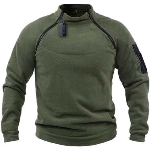Arcton - Robuster Fleece-Pullover im Militärstil