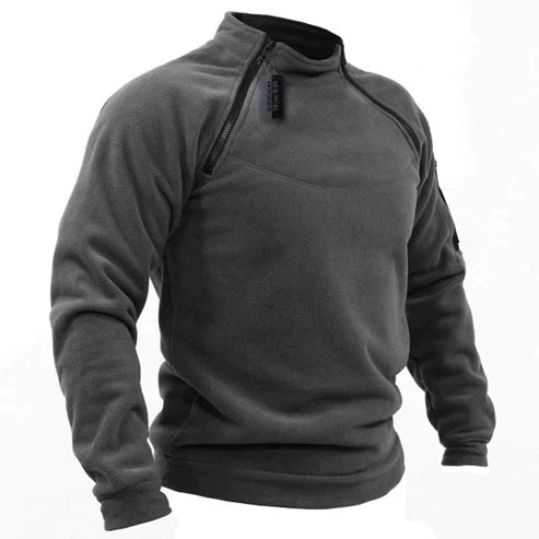 Arcton - Robuster Fleece-Pullover im Militärstil