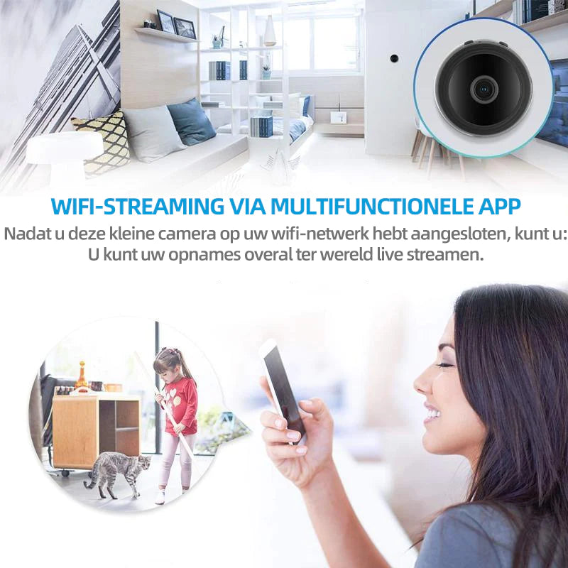 Mini Wifi Camara Pro 2.0™ - Daadloze BewakingsOplossing