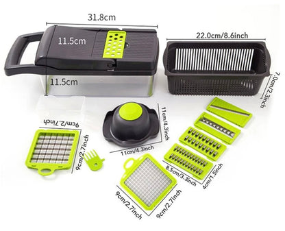 SpeedyChop™ 2.0 - 12 in 1 Groentensnijder