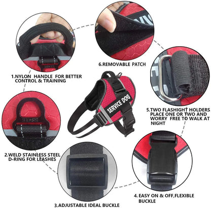 ZenWalk Harnas™ - Gepersonaliseerde No-Pull Hondenriem