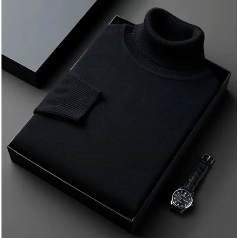 Noah I Klassischer Turtleneck Pullover