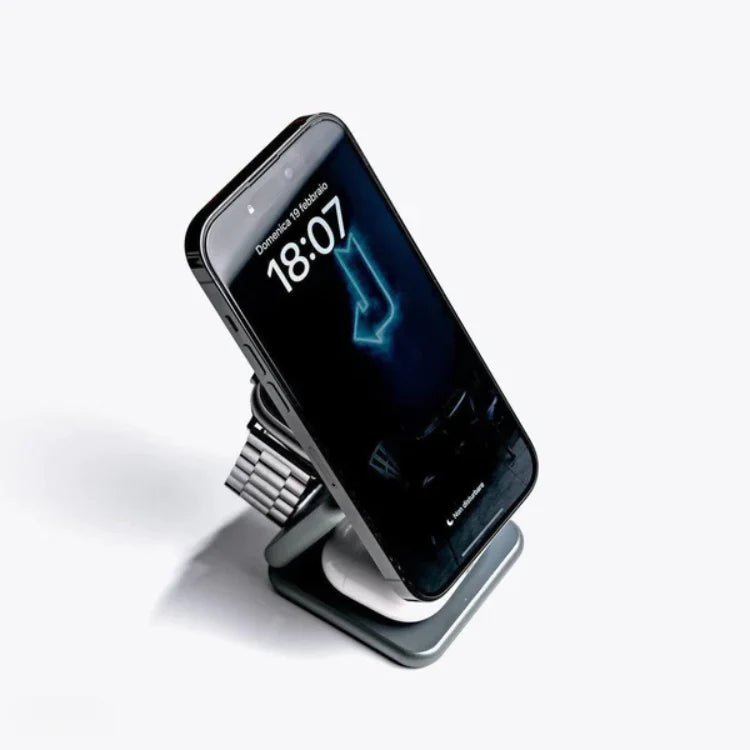 PowerPod™ - 3- in- 1 Draadloze oplader